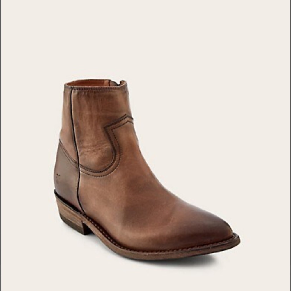 Frye Billy Inside Zip Boot Colour Stone